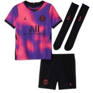 Youth Jordan Paris Saint-Germain Jersey Kit